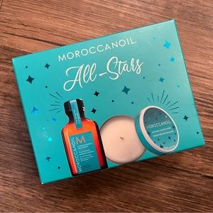 Moroccanoil All Stars Set (hair oil and candle)